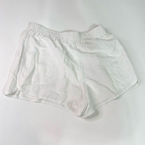 Blank NYC High Waist Linen Shorts Women's XL Elasticized Waistband Back Pockets - Picture 1 of 12